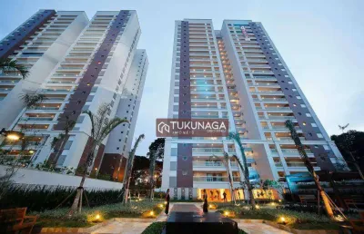 Apartamento à venda, 198 m² por r$ 2.450.000,00 - jardim santa mena - guarulhos/sp
