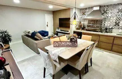 Apartamento com 3 dormitórios à venda, 88 m² por r$ 950.000,00 - vila galvão - guarulhos/sp