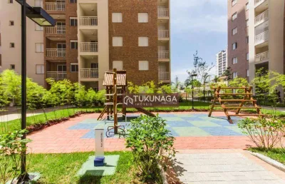 Apartamento com 2 dormitórios à venda, 58 m² por r$ 510.000,00 - jardim flor da montanha - guarulhos/sp