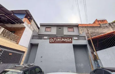 Sobrado com 2 dormitórios para alugar, 120 m² por r$ 2.031,00/mês - jardim nazaret - guarulhos/sp