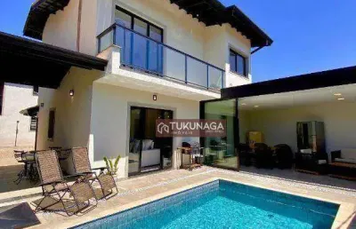Sobrado com 3 dormitórios à venda, 190 m² por r$ 1.800.000,00 - ribeirão dos porcos - atibaia/sp