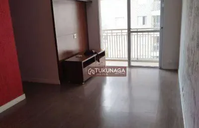 Apartamento com 3 dormitórios à venda, 64 m² por r$ 395.000 - ponte grande - guarulhos/sp