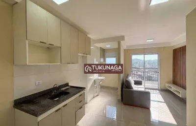 Apartamento com 2 quartos para alugar, 42 m² por r$ 2.750/mês - vila galvão - guarulhos/sp