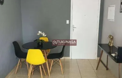 Apartamento condominio portal do milenio  com 2 dormitórios à venda, 51 m² por r$ 330.000 - picanco - guarulhos/sp