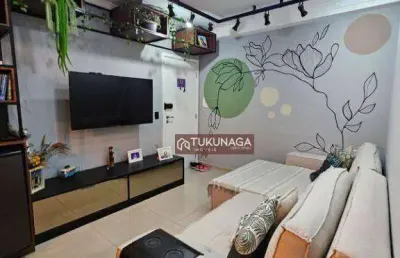 Apartamento com 2 dormitórios à venda, 58 m² por r$ 550.000,00 - picanço - guarulhos/sp