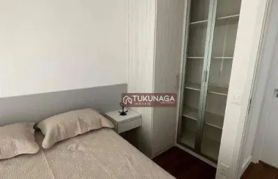 Studio com 1 dormitório para alugar, 30 m² por r$ 3.800,01/mês - vila lanzara - guarulhos/sp