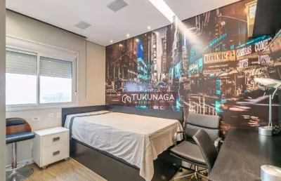 Apartamento com 4 dormitórios à venda, 168 m² por r$ 2.550.000,00 - jardim santa mena - guarulhos/sp