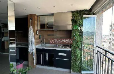 Apartamento com 2 dormitórios à venda, 69 m² por r$ 750.000 - jardim flor da montanha - guarulhos/sp