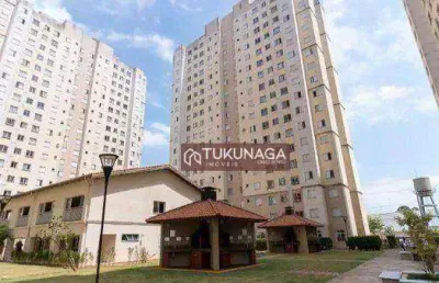Apartamento com 2 dormitórios à venda, 45 m² por r$ 280.000 - ponte grande - guarulhos/sp