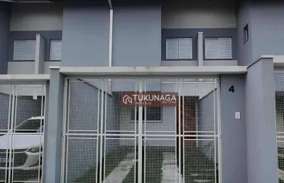 Sobrado novo 2 dormitórios à venda, 76 m² por r$ 425.000 - pontal de santa marina - caraguatatuba/sp