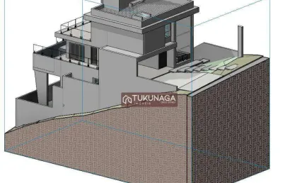 Sobrado com 3 dormitórios à venda, 380 m² por r$ 4.500.000 - jardim fazenda rincao - condomínio aruja v - arujá/sp