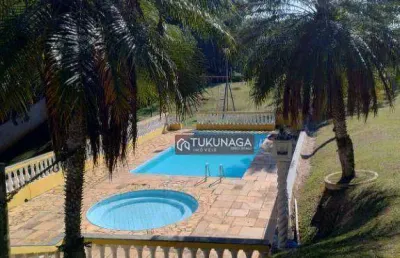 Chácara com 8 dormitórios à venda, 2380 m² por r$ 1.200.000,00 - pic nic center - mairiporã/sp