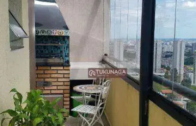 Apartamento duplex com 3 dormitórios para alugar, 108 m² por r$ 3.500/mês - parque continental ii - guarulhos/sp