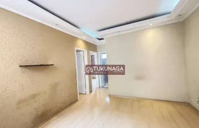 Apartamento com 2 dormitórios para alugar, 54 m² por r$ 2.106, /mês - vila das bandeiras - guarulhos/sp