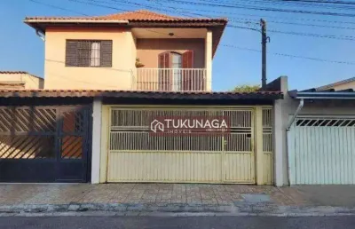 Sobrado com 3 dormitórios à venda, 167 m² por r$ 690.000 - cidade jardim cumbica - guarulhos/sp