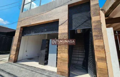 Salão para alugar, 200 m² por r$ 8.000,00/mês - vila rosália - guarulhos/sp