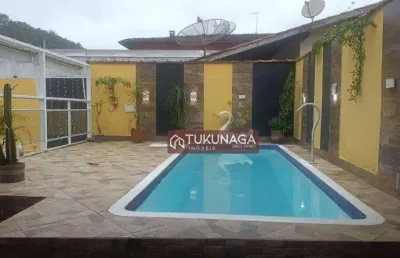 Casa com 4 dormitórios à venda, 200 m² por r$ 600.000,00 - acarau - ubatuba/sp