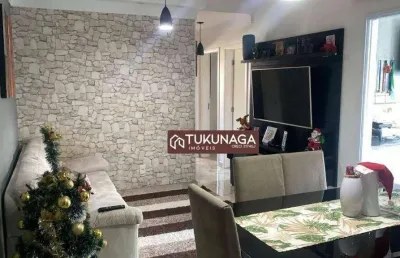 Apartamento com 3 dormitórios à venda, 72 m² por r$ 590.000 - vila leonor - guarulhos/sp