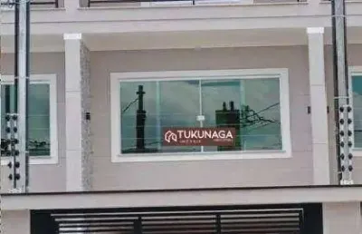 Sobrado novo com 3 dormitórios, 2 vagas à venda, 120 m² por r$ 750.000 - parque vitória - são paulo/sp