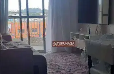 Apartamento com 2 quartos à venda, 52 m² por r$ 290.000 - jardim vila galvão - guarulhos/sp