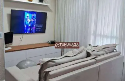 Apartamento com 2 dormitórios à venda, 86 m² por r$ 870.000 - vila leonor - guarulhos/sp