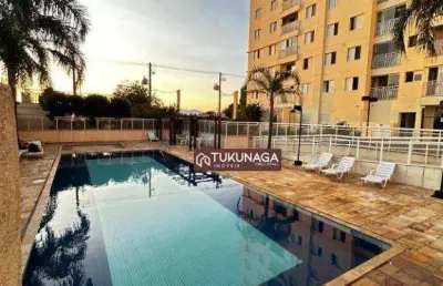 Apartamento com 2 dormitórios à venda, 47 m² por r$ 315.000,00 - ponte grande - guarulhos/sp