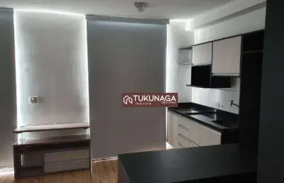 Studio com 1 dormitório à venda, 36 m² por r$ 375.000,00 - vila augusta - guarulhos/sp