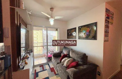 Apartamento com 2 dormitórios à venda, 57 m² por r$ 615.000 - vila rosália - guarulhos/sp