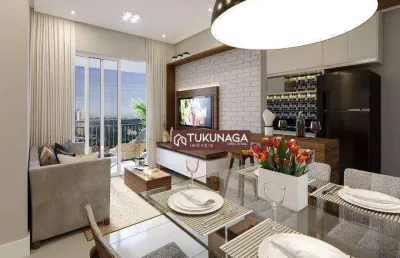 Apartamento com 2 dormitórios à venda, 47 m² por r$ 377.516,22 - vila augusta - guarulhos/sp