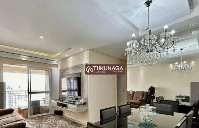 Apartamento com 3 dormitórios à venda, 82 m² por r$ 850.000,00 - vila augusta - guarulhos/sp