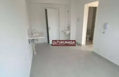 Apartamento com 2 dormitórios para alugar, 32 m² por r$ 1.685,00/mês - parque novo mundo - são paulo/sp