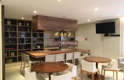 Apartamento com 3 dormitórios para alugar, 65 m² por r$ 4.550,00/mês - vila rosália - guarulhos/sp