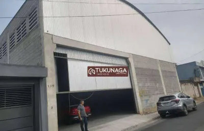 Galpão para alugar, 750 m² por r$ 20.120,00/mês - jardim presidente dutra - guarulhos/sp