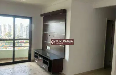 Apartamento com 3 quartos para alugar, 68 m² por r$ 3.913/mês - gopoúva - guarulhos/sp