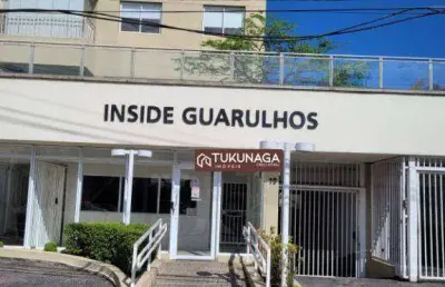 Studio com 1 dormitório para alugar, 30 m² por r$ 2.864,53/mês - gopoúva - guarulhos/sp