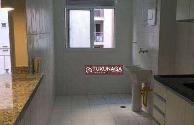 Apartamento com 2 quartos para alugar, 58 m² por r$ 2.730/mês - jardim flor da montanha - guarulhos/sp