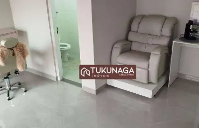Sala para alugar, 35 m² por r$ 1.600,00/mês - vila rosália - guarulhos/sp
