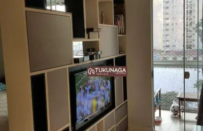 Apartamento com 1 quarto à venda, 36 m² por r$ 400.000 - vila augusta - guarulhos/sp