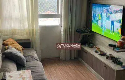 Apartamento com 2 quartos à venda, 45 m² por r$ 310.000 - ponte grande - guarulhos/sp
