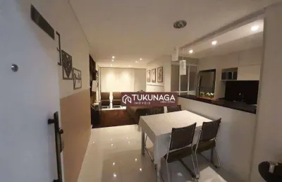 Apartamento com 2 quartos à venda, 69 m² por r$ 700.000 - jardim flor da montanha - guarulhos/sp