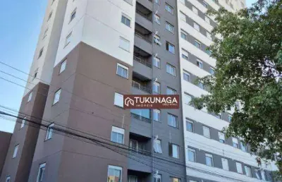 Apartamento com 2 quartos para alugar, 35 m² por r$ 1.875/mês - vila galvão - guarulhos/sp