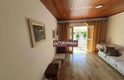 Apartamento com 1 dormitório à venda, 62 m² por r$ 375.000,00 - jardim belmar - guarujá/sp