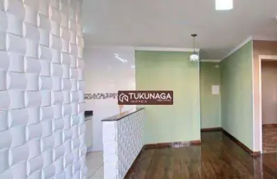 Apartamento com 2 quartos para alugar, 45 m² por r$ 1.750/mês - jardim guilhermino - guarulhos/sp
