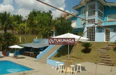 Chácara com 4 dormitórios para alugar, 1000 m² por r$ 6.000,00/mês - chácara san martin i - itatiba/sp