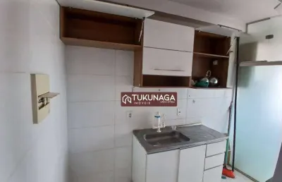 Apartamento com 2 dormitórios para alugar, 45 m² por r$ 2.364,00/mês - ponte grande - guarulhos/sp