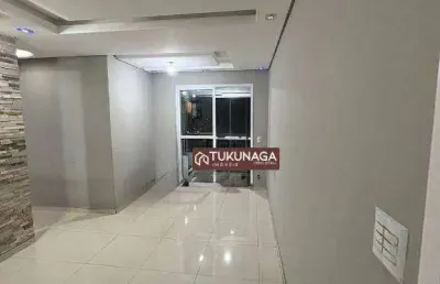 Apartamento com 2 dormitórios para alugar, 58 m² por r$ 3.280,00/mês - picanco - guarulhos/sp