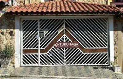 Sobrado com 3 dormitórios à venda, 200 m² por r$ 695.000,00 - vila rio de janeiro - guarulhos/sp