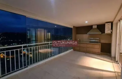 Apartamento com 3 quartos para alugar, 114 m² por r$ 5.111/mês - vila galvão - guarulhos/sp