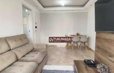 Apartamento com 3 quartos à venda, 62 m² por r$ 415.000 - ponte grande - guarulhos/s