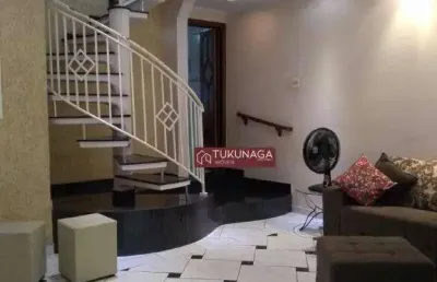 Sobrado à venda, 176 m² por r$ 665.000,00 - vila flórida - guarulhos/sp